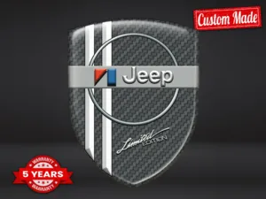 Jeep Adesivi Paraurti Auto su Misura Robusti Pro Sobri